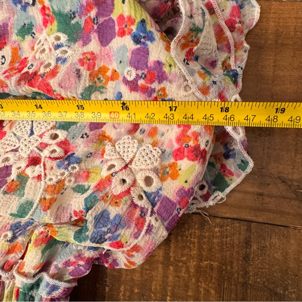 BTFL-LIFE‎ Off Shoulder Ruffle Embroidered Dress - Picture 8 of 10